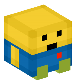 Roblox Noob Plushie — Minecraft head
