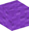 Голова — Фиолетовый блок шерсти