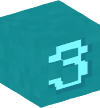 Голова — Сине-зелёный блок — 3