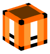 Голова — Оранжевый блок — восклицательный знак с гранями