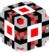 Голова — Необычный куб (красный центр)