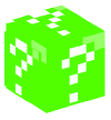 Head — Lucky Block (green) — 12369