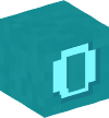 Голова — Сине-зелёный блок — O