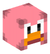 Голова — Клубный Пингвин (Персиковый)