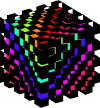 Голова — Необычный куб (разные цвета)