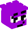 Голова — Фиолетовое Слоеное тесто