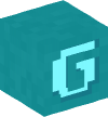 Голова — Сине-зелёный блок — G