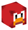 Голова — Клубный Пингвин (Красный)