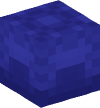 Head — Shulker box (blue)