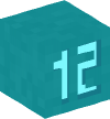 Голова — Сине-зелёный блок — 12