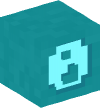Голова — Сине-зелёный блок — 0