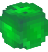 Head — Bowlingball (green)