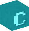 Голова — Сине-зелёный блок — C