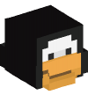 Голова — Черный Клубный пингвин