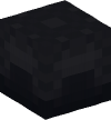 Head — Shulker box (black)