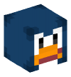Голова — Клубный Пингвин (Синий) — 36312