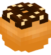 Head — Donut (Chocolate) — 27