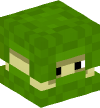 Head — Shulker (green)