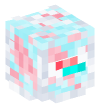 Голова — Пакетик сахарной ваты (розовый и голубой)