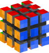 Голова — Кубик рубик (3d)