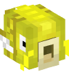 Голова — Рыба (ярко-желтая)