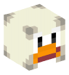 Голова — Клубный Пингвин (Арктический Белый)