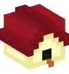 Head — Bird House (red)