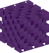 Голова — Фиолетовый необычный куб