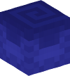 Head — Shulker box (blue, upsidedown)