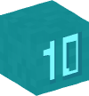Голова — Сине-зелёный блок — 10