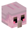 Head — Pink Iron Golem