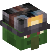 Head — Zombie Villager Miner — 14825