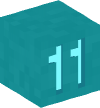 Голова — Сине-зелёный блок — 11