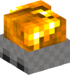Head — Minecart with Gold Nugget