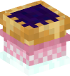 Голова — Черничный пирог (розовый)