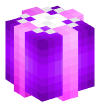 Голова — Подарок (фиолетовый)