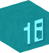 Голова — Сине-зелёный блок — 18