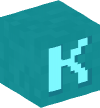 Голова — Сине-зелёный блок — K