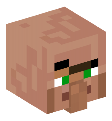 Minecraft heads in the form of various creatures