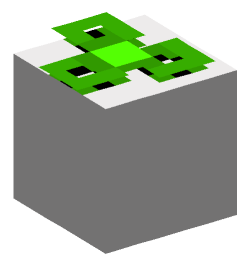 Minecraft head — Decor