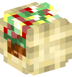 Minecraft head — Food and drink