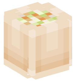 Minecraft head — Food and drink