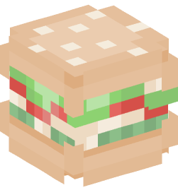 Minecraft head — Food and drink