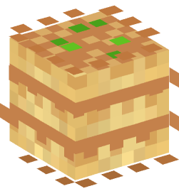 Minecraft head — Food and drink