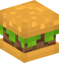 Minecraft head — Food and drink