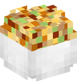 Minecraft head — Food and drink