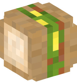 Minecraft head — Food and drink