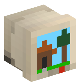 Minecraft head — Decor