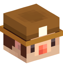 Minecraft head — People