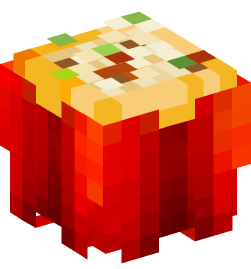 Minecraft head — Food and drink